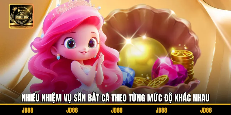 Tam Tiên Bắn Cá – Game Bắn Cá Đổi Thưởng Cực Hot Hiện Nay 4 Nhiều nhiệm vụ săn bắt cá theo từng mức độ khác nhau